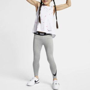 Nike Dri-FIT 36B293-042 Girls Leggings Grey  Heather